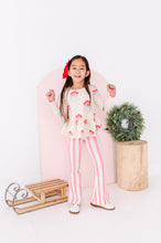Load image into Gallery viewer, Pink Santas | PEPLUM