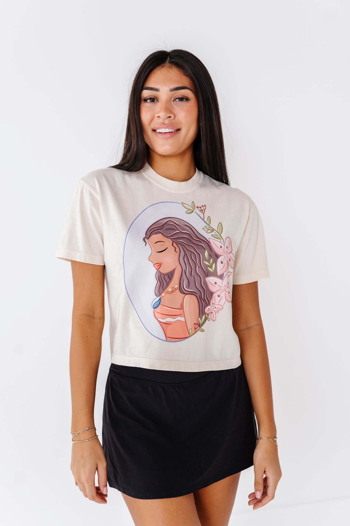 Moana | ADULT tee (CROP + FULL LENGTH HERE)