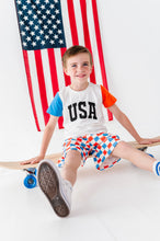 Load image into Gallery viewer, USA Colorblock | UNISEX TEE