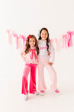 Load image into Gallery viewer, Sweetheart Stripe | RUFFLE HOODIE