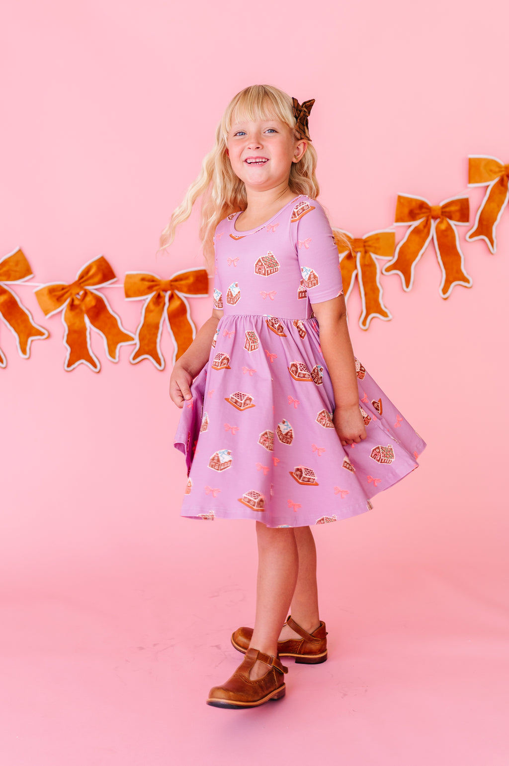 Sugar & Spice Village | Scoop Back Twirl Dress