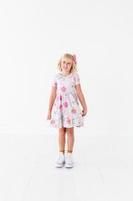 Load image into Gallery viewer, APPLEY | Collared Twirl Dress