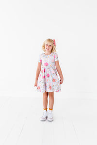 APPLEY | Collared Twirl Dress