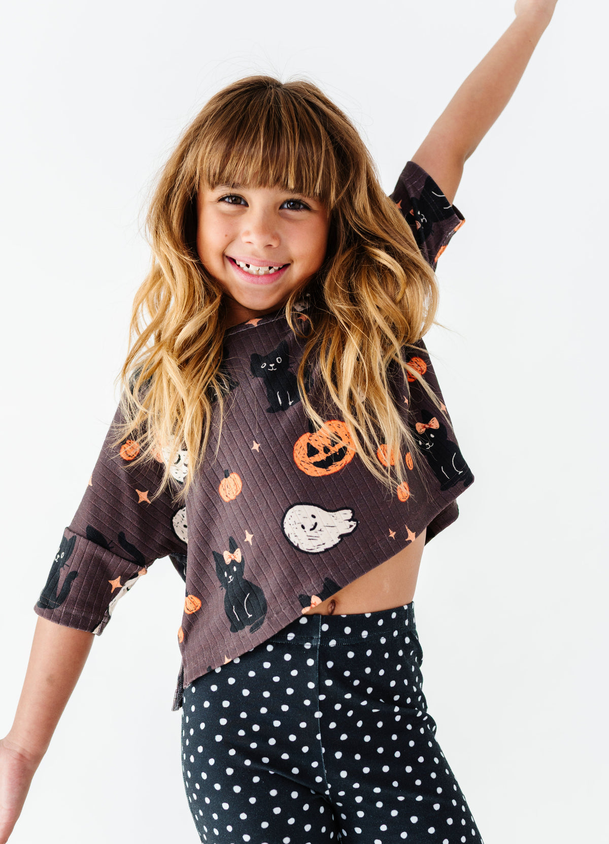 Boo Crew | RIB Boxy Crop