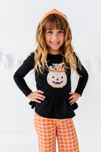 Load image into Gallery viewer, Trick-or-Treat Pumpkin | Peplum