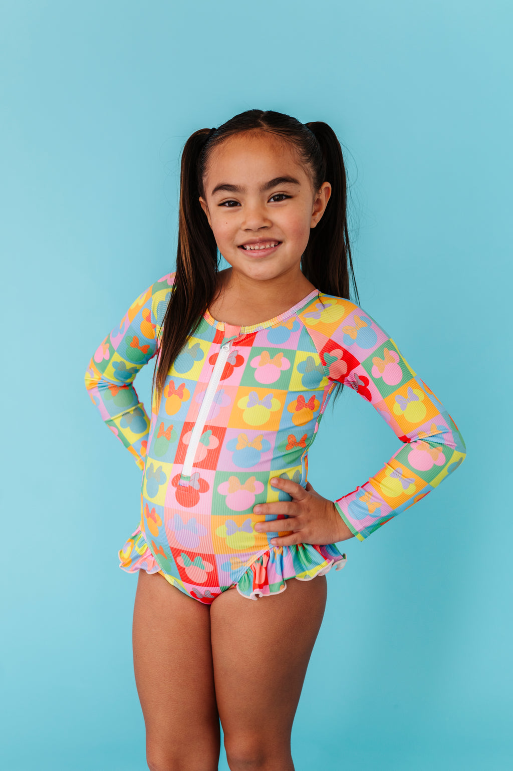 Pop Art Minnie | ONE-PIECE Rashguard Suit