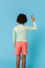 Load image into Gallery viewer, Coral Coastal | BOYS SWIM SHORTS