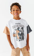 Load image into Gallery viewer, Feelin' Halloweenie | Checkered Boxy Tee