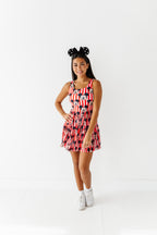 MICKEY Stripe (ADULT) | Mesh DRESS