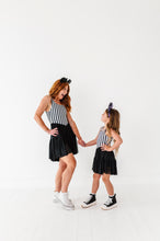Load image into Gallery viewer, Midnight Stripes | (KIDS) Mesh DRESS