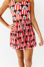 MICKEY Stripe (ADULT) | Mesh DRESS