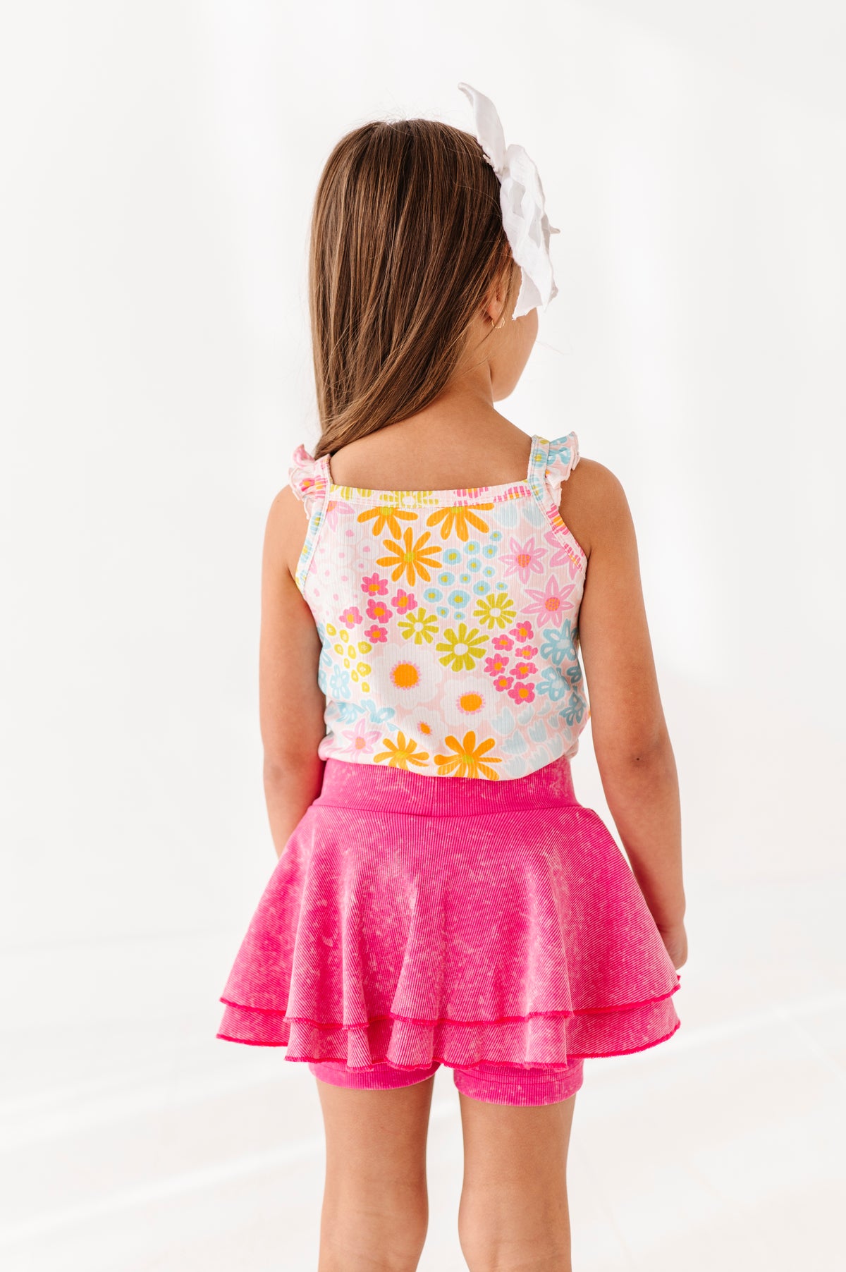 Summer Floral | Ribbed Tank
