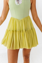 Load image into Gallery viewer, Tiana (ADULT) | Pistachio Mesh DRESS