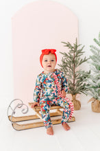 Load image into Gallery viewer, Holly Floral | ZIP ROMPER
