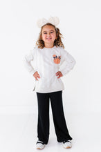 Load image into Gallery viewer, Piggy Pumpkin (STRIPE) | SIDE SPLIT SWEATSHIRT