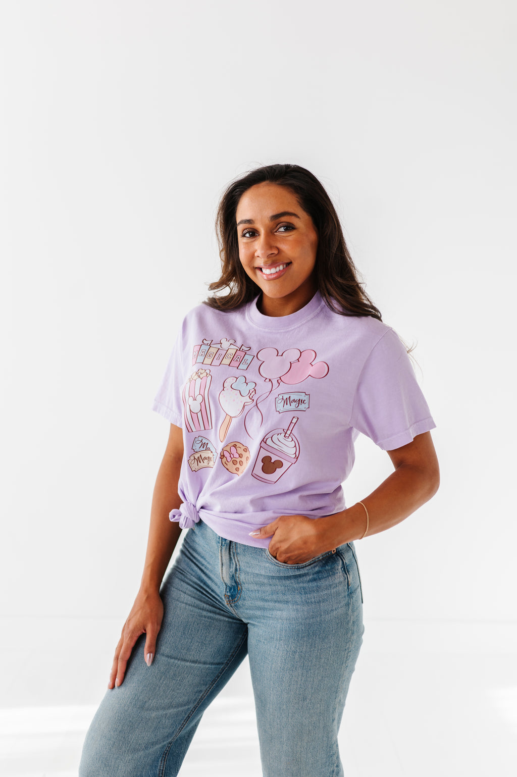 MAGICAL SNACKS | LILAC ADULT TEE