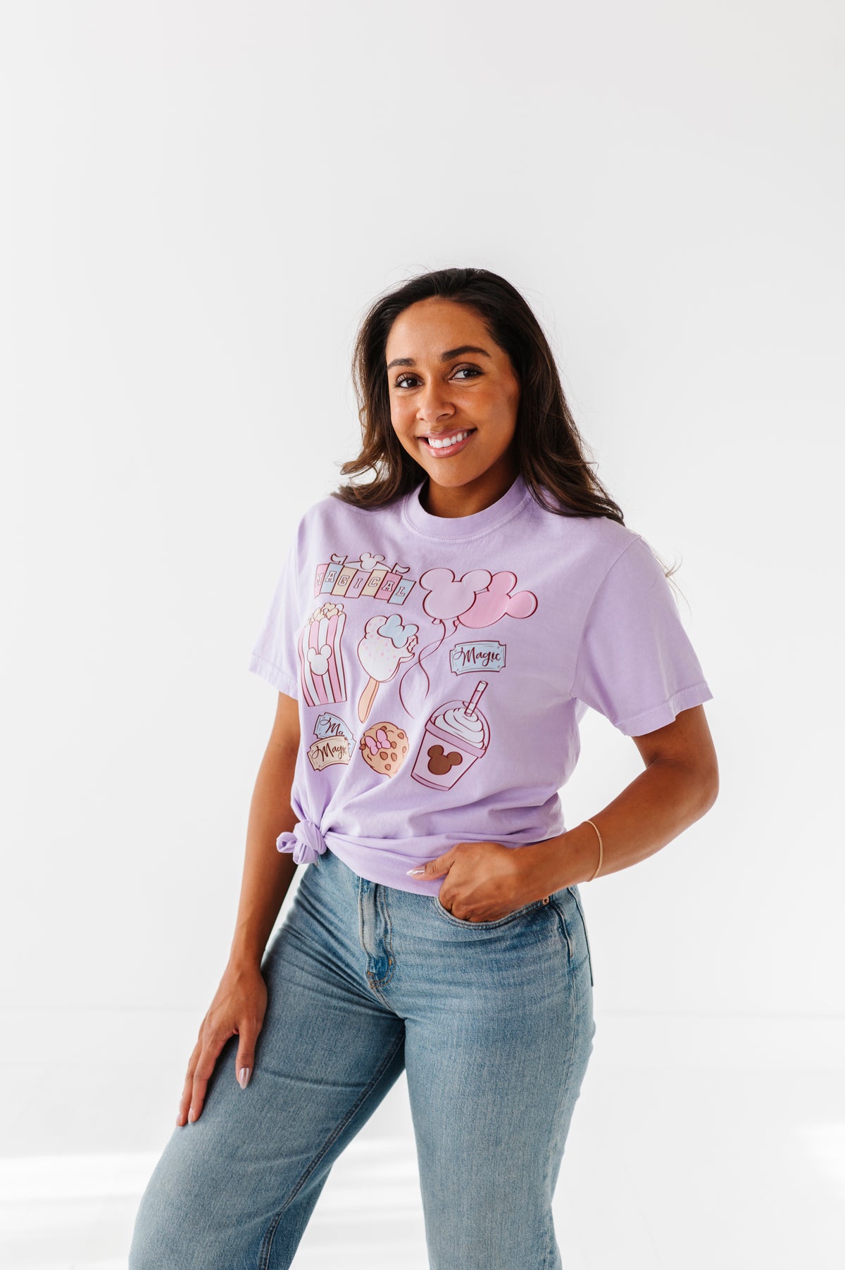 MAGICAL SNACKS | LILAC ADULT TEE
