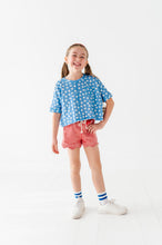 Load image into Gallery viewer, RED | Scallop Shorts