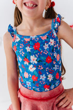 Load image into Gallery viewer, Freedom Floral | RIB TANK