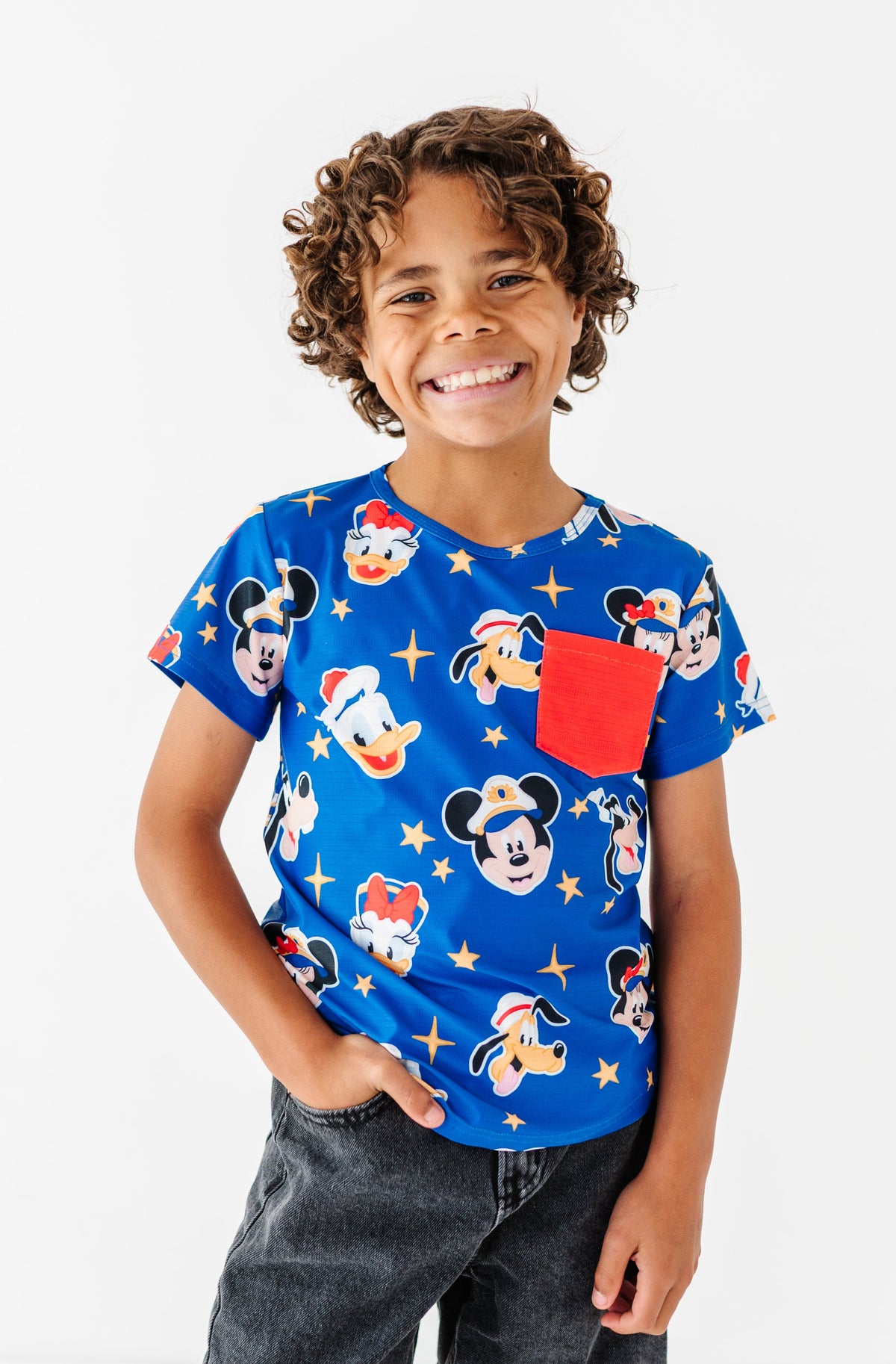 Cruise Crew (SOLID BLUE) | KIDS TEE
