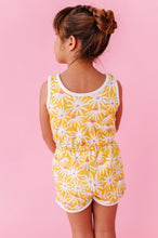 Load image into Gallery viewer, Happy Daisy | TERRY TANK ROMPER