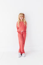 Sugarplum Bows | Ribbed 2-Piece Set