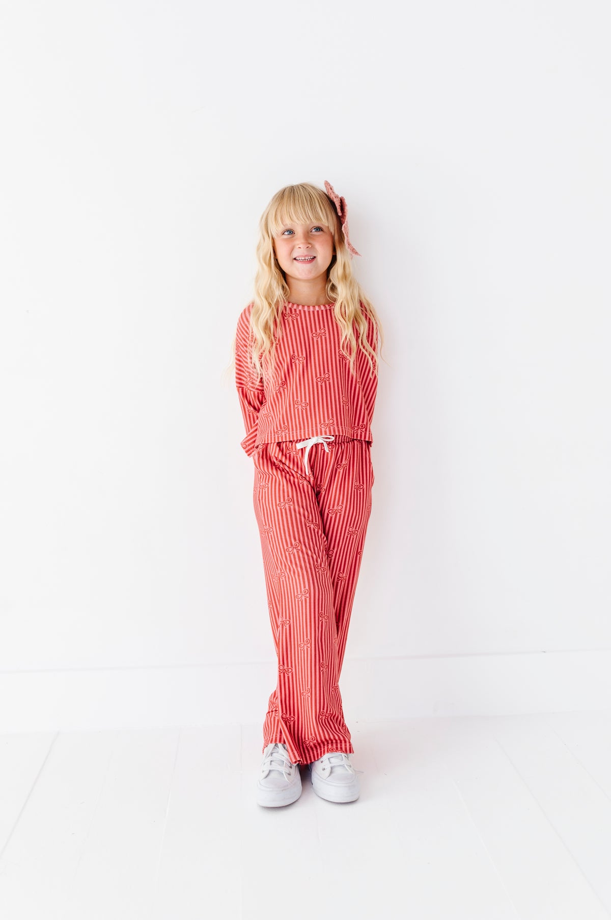 Sugarplum Bows | Ribbed 2-Piece Set