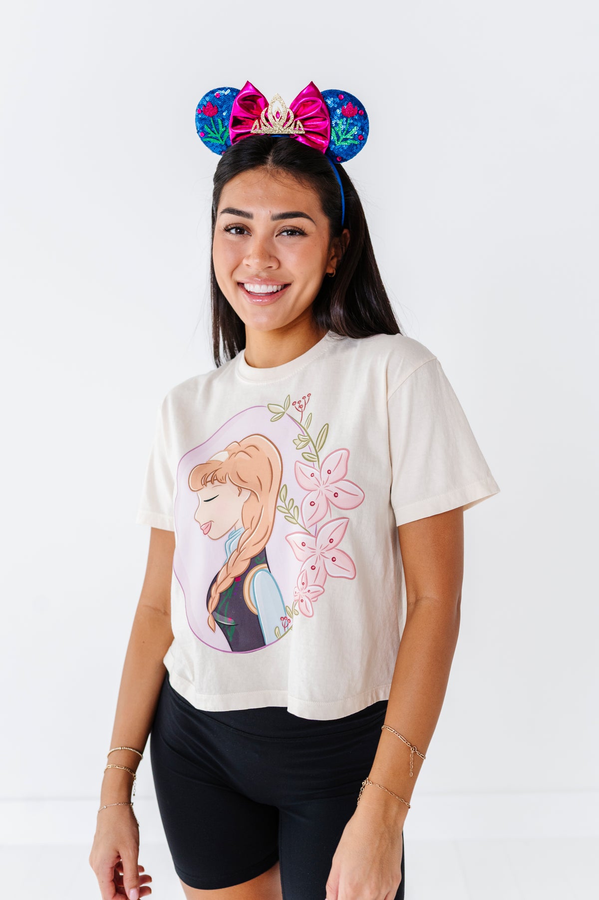 Ana | ADULT tee (CROP + FULL LENGTH HERE)