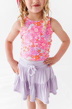 Load image into Gallery viewer, Neon Floral | Twisty Back Tank