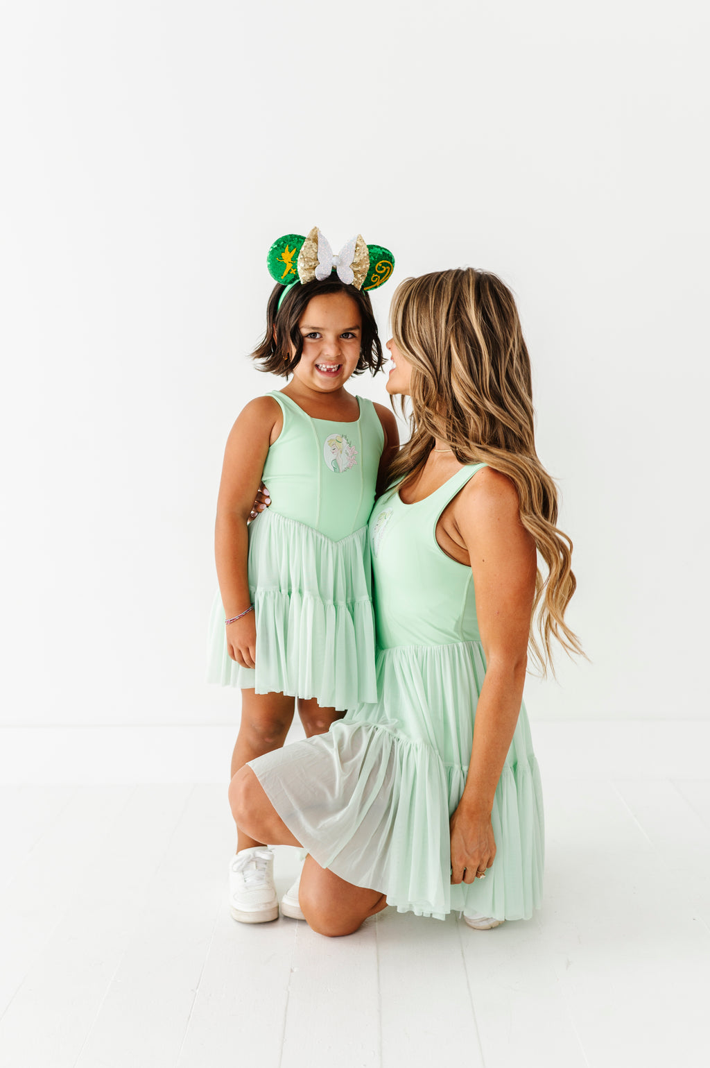 Tink (ADULT) | Lime Mesh DRESS