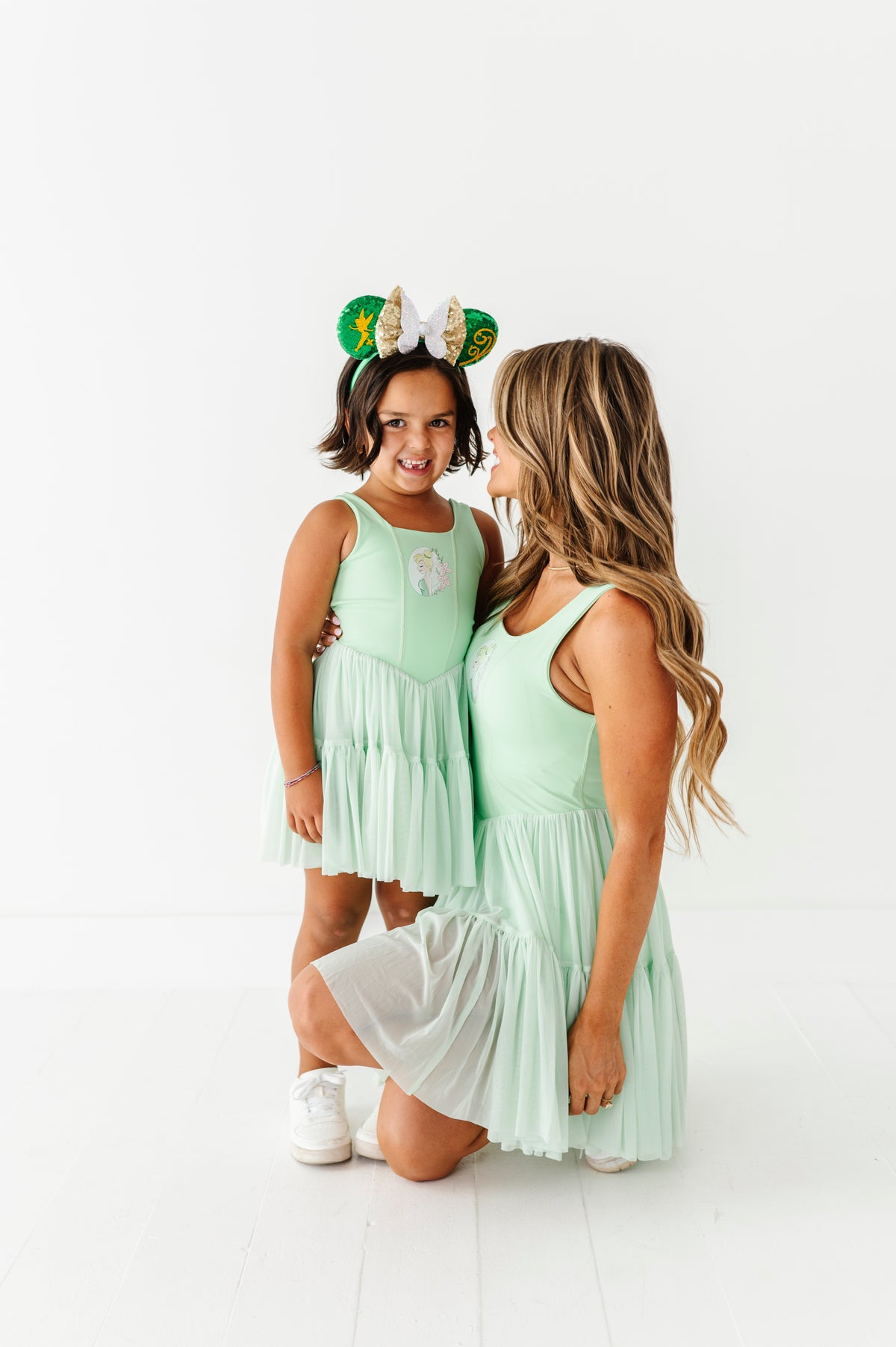 Tink (ADULT) | Lime Mesh DRESS