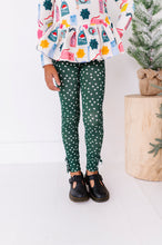 Load image into Gallery viewer, Evergreen Dottie | SLIM LEGGINGS
