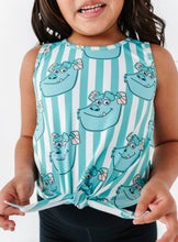 Load image into Gallery viewer, SULLEY Stripe (KIDS) | FRONT-TIE TANK