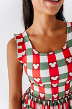 Load image into Gallery viewer, Park Plaid | ADULT Mesh Dress