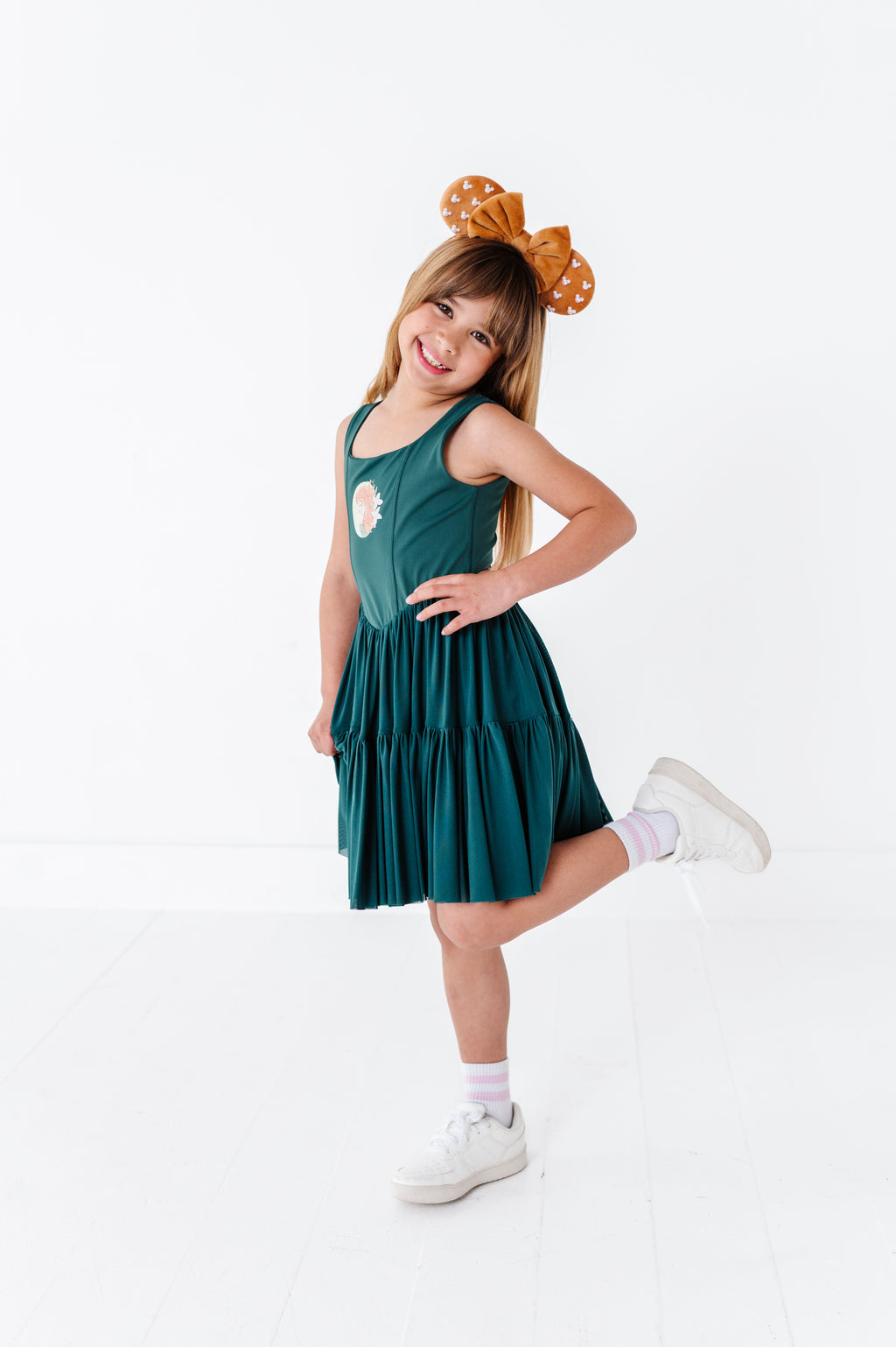 Merida (KIDS) | Teal Mesh DRESS