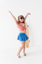 Load image into Gallery viewer, BLUE | Vintage RIB Skort