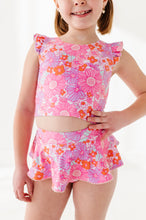 Load image into Gallery viewer, Neon Floral: Skirted TWO-PIECE