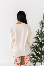 Load image into Gallery viewer, RED BOW (CREAM SWEATSHIRT) | Adult *SWEATSHIRT*