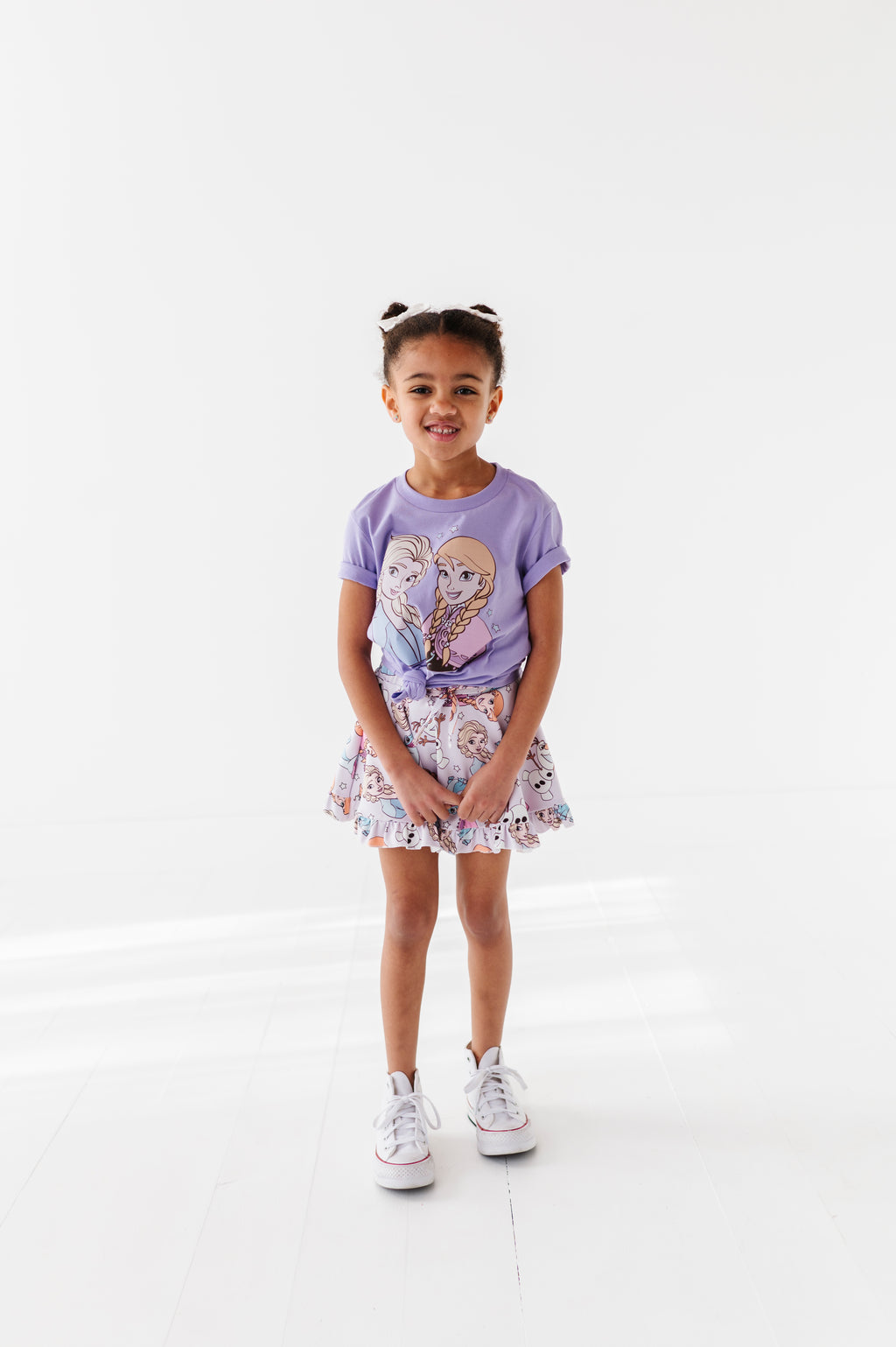 ICE SISTERS | LILAC KIDS TEE
