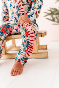 Holly Floral | ZIP ROMPER