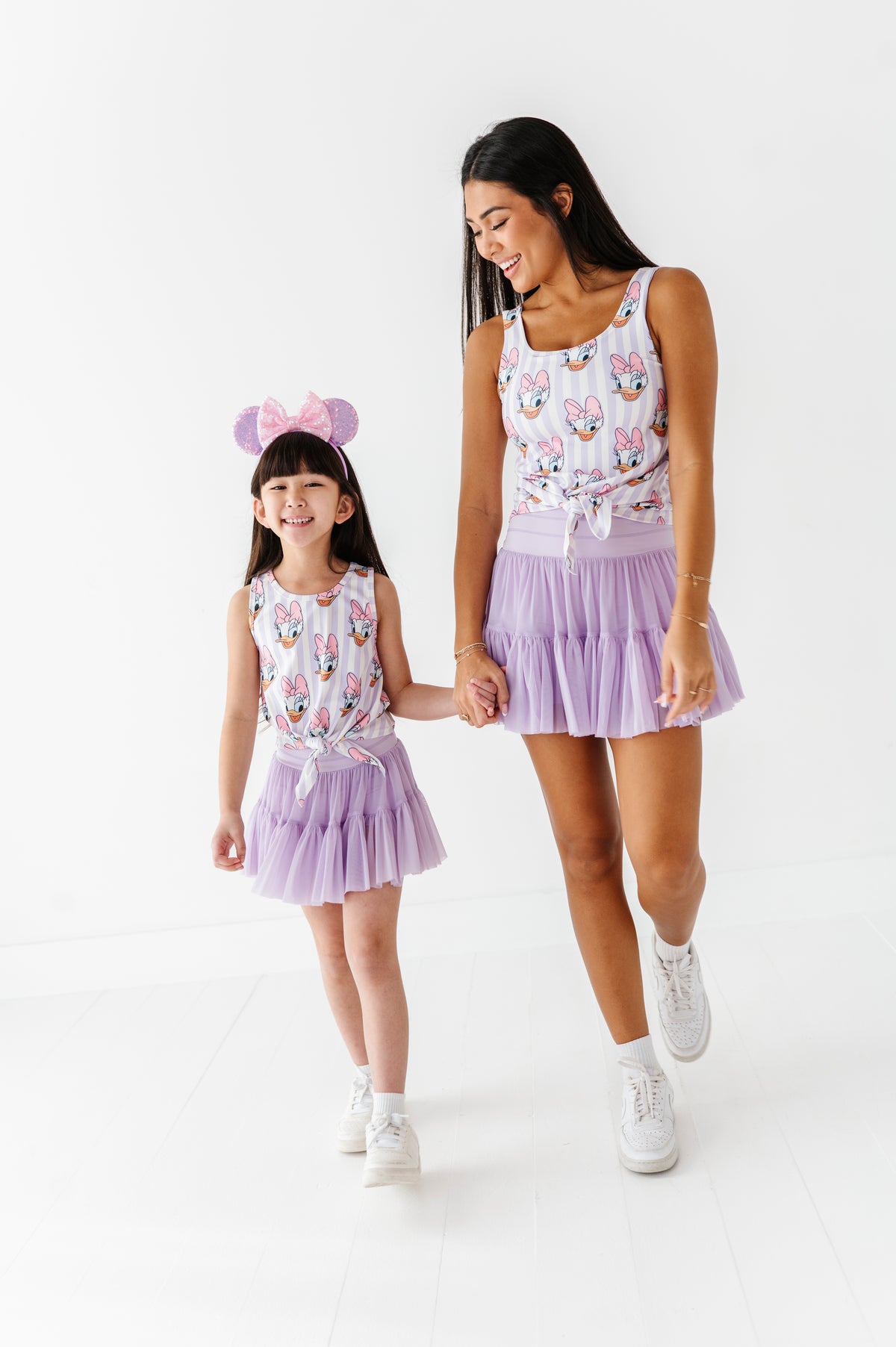 DAISY Stripe (ADULT) | FRONT-TIE TANK