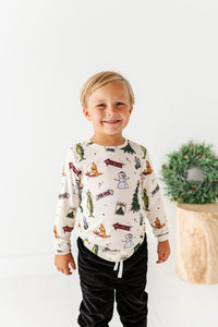 Retro Grinch | Bamboo Long Sleeve Shirt