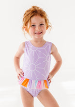 Load image into Gallery viewer, Sunny + Stripes: Ruffle Skirt ONE-PIECE