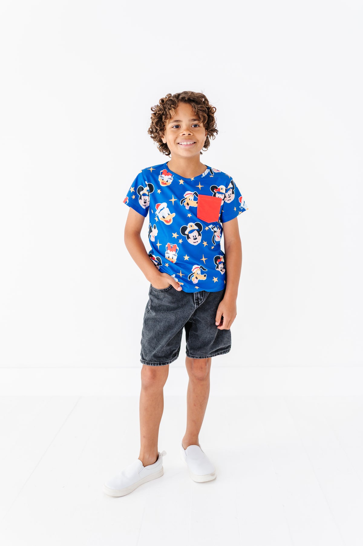Cruise Crew (SOLID BLUE) | KIDS TEE
