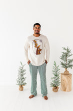 Load image into Gallery viewer, Green Stripes | MEN’S PJ Pants