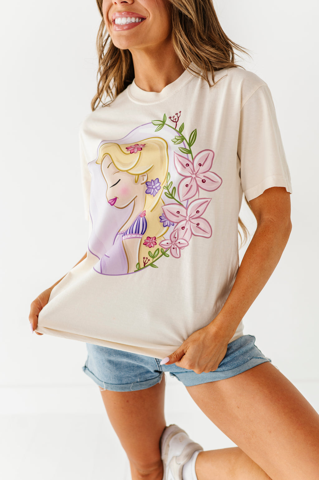 Rapunzel | ADULT tees (*CROP + FULL LENGTH HERE)