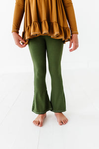 OLIVE RIB | Flares