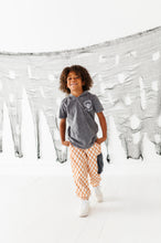Load image into Gallery viewer, Taupe Check | CARGO JOGGERS