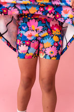 Load image into Gallery viewer, Electric Bloom | Open Sides Active Dress (with shorts!)