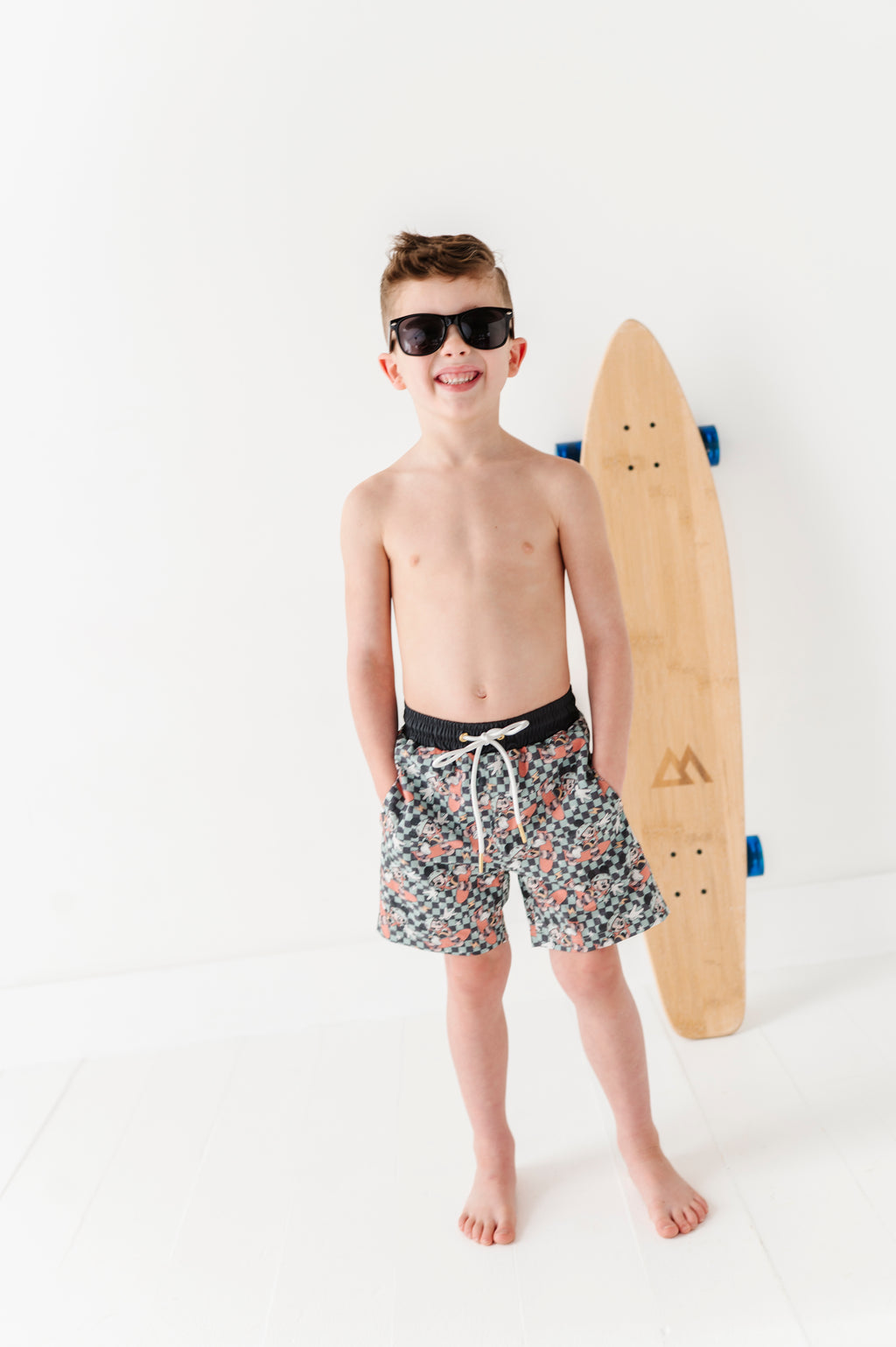Skateboard Mickey | BOY Swim Shorts